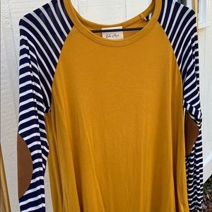 🕸Striped with Elbow Patches🕸